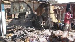 Mbare Market Complex Destroyed By Fire