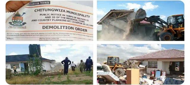 MDC Alliance Condemns Demolition Of Homes In Chitungwiza
