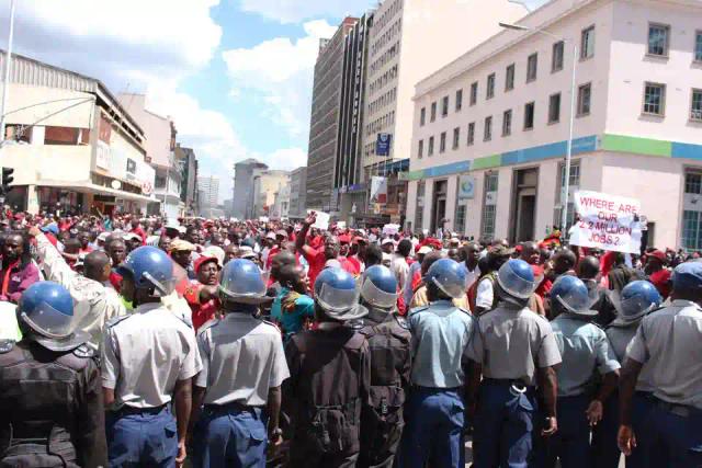 "MDC Didn't Comply With POSA" As Police Block MDC Demos Again