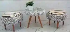 Meet The 25-Year-Old Zimbabwean Maker Of Beautiful Ottoman Stools, Chairs... From Used Tyres