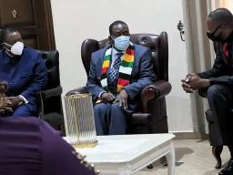 Mnangagwa Commends UFIC For Embracing Vaccination Against COVID-19