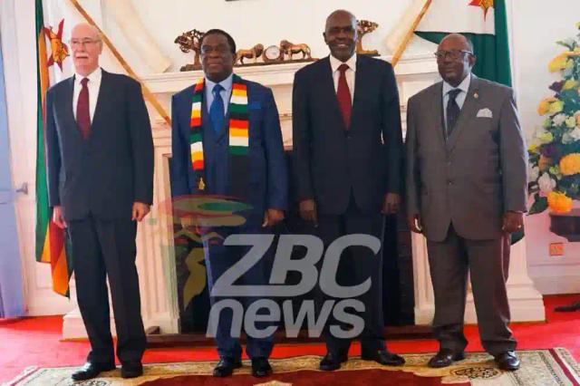 Mnangagwa Deploys Ambassadors To Washington DC, Geneva & Brussels