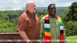 "Mnangagwa, Lukashenko Discussed Defence And Security Issues"