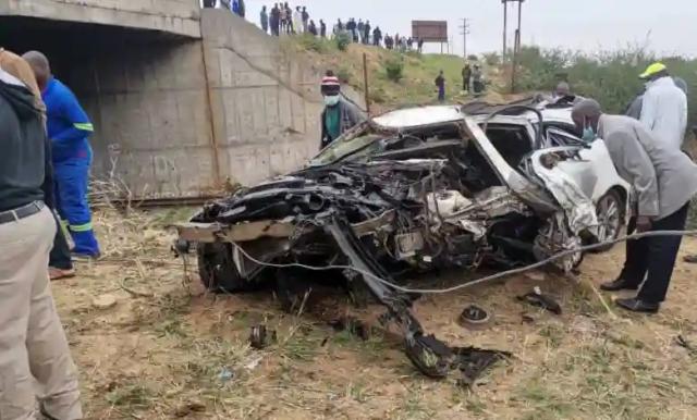 Motorist Dies After Mercedes Benz Vehicle Falls From Flyover