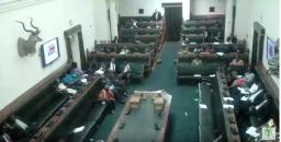 MPs protest over unpaid allowances and promised iPads, force Parliament to adjourn early