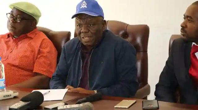 Mudzuri And Chamisa Openly Declare They Are Gunning To Succeed Tsvangirai