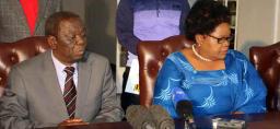 Mujuru dismisses Nkomo's comments that Tsvangirai's a failure, pledges commitment to coalition