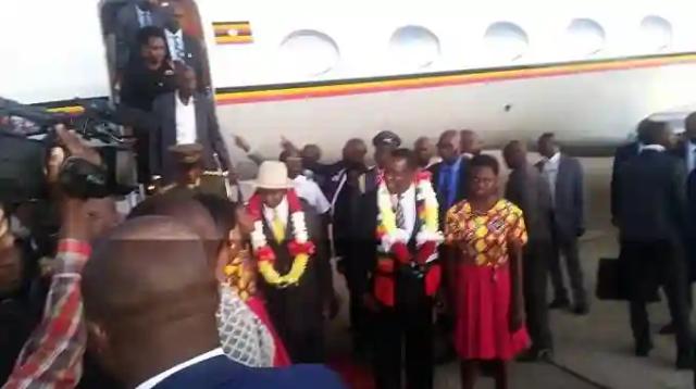 Museveni Jets In Ahead Of ZITF Opening Ceremony