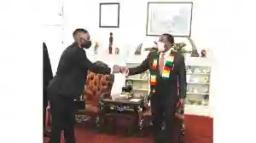 Nakamba 'Happy And Honoured' To Meet President Mnangagwa