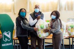 Nedbank Donates Food Hampers To Parirenyatwa Hospital Staff