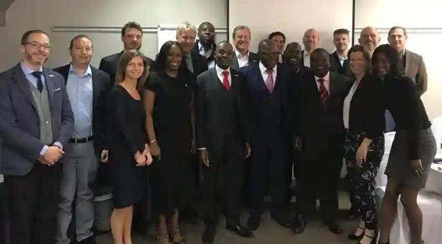 Nelson Chamisa Meets With British Investors