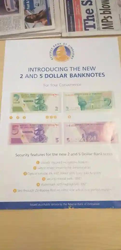 New Zimbabwe Dollar Was Printed In January - Biti