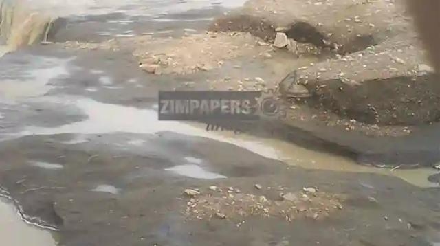 Nissan Truck Swept In Mtshabezi River