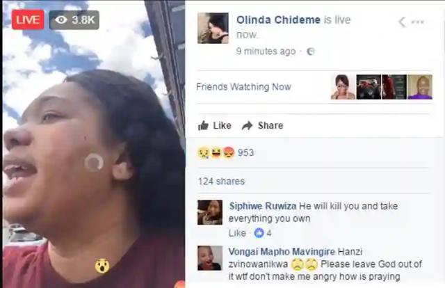 Olinda Chideme's erratic behavior continues, posts another video with In-laws, throws Stunner out