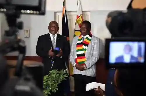 On Visit To Zimbabwe, Cyril Ramaphosa Speaks About SA Land Question