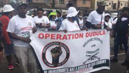 Operation Dudula Demands That Foreigners Leave And Fix Their Countries