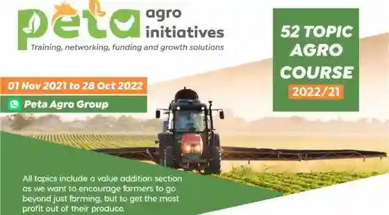 Peta Agro Offers Offers Agribusiness Courses In Crops, Animals and Fruit Tree Farming For Zimbabweans