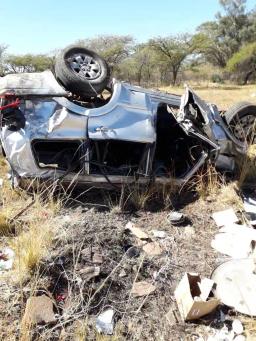 PICTURE: Apostle Chiwenga's Car Involved In Accident