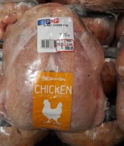 PICTURE: Full Chicken Now Costs ZWL$886.00