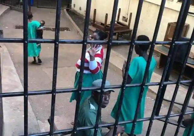 PICTURE: Joanna Mamombe In Prison Garb
