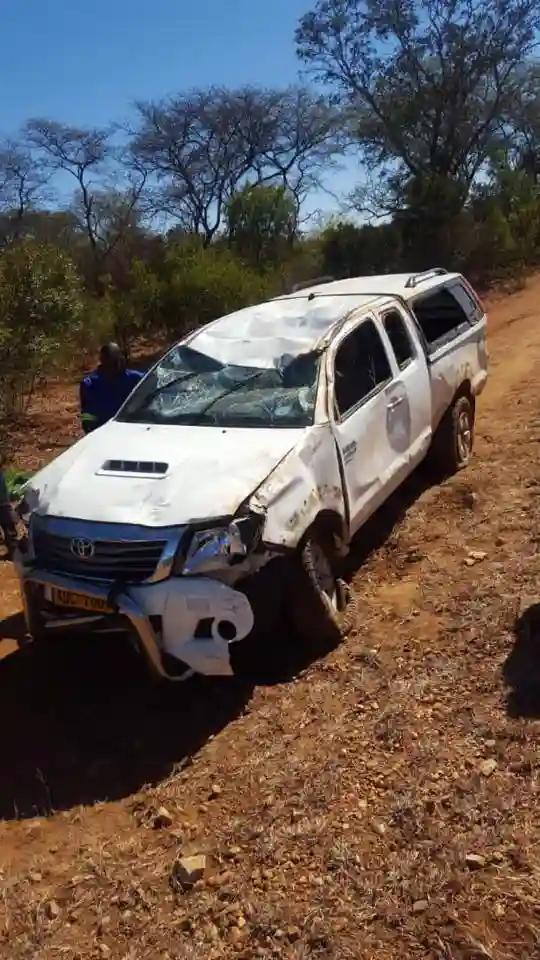 PICTURE: MDC Official Involved In Car Accident