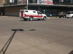 PICTURE: Military Police Truck Spotted In Harare CBD