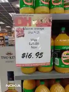 PICTURE: OK Zimbabwe Slashes Price Of Mazoe Orange Crush