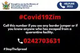 PICTURE: Report Border Jumpers And People Who Have Escaped From Quarantine On This Number