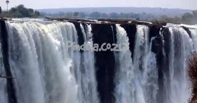 PICTURE: Tourist Who Slipped Into Victoria Falls Chasm