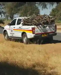 PICTURE: ZANU PF Vehicle 'Overloaded' With Firewood