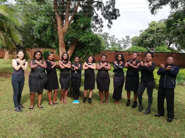 PICTURES: All Black Attire In Protest Against Sexual Violence Perpetrated By Soldiers Gains Regional Attention