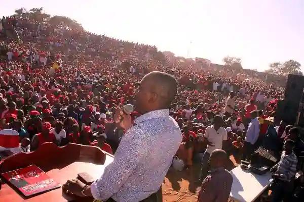 Pictures: Big Turnout At Chamisa Rally In Chiredzi