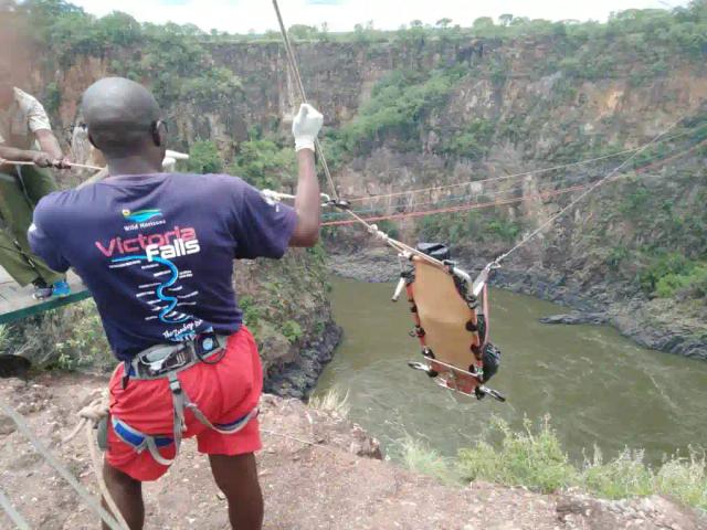 PICTURES: Body Of Israeli Tourist Who Drowned At Boiling Point, Vic Falls Retrieved