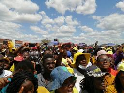PICTURES: CCC Rally At Mbizo 4 Shopping Centre, Kwekwe