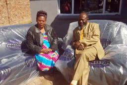 Pictures: Chinos and Chombo handover furniture worth $4 500 for Cde Chinx's new home