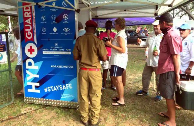 PICTURES: COVID-19 Sanitisation Stations Used At Kariba Tiger Fish Tournament
