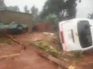 PICTURES: Destruction In Chimanimani As Cyclone Idai Hits Town