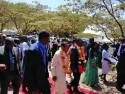 PICTURES: ED Arrives At The ZAOGA FIFMI 49th International Pastors' Deeper Conference