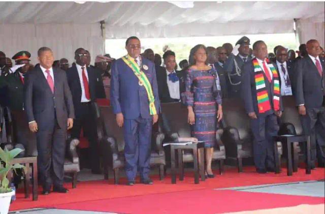 PICTURES: ED In Namibia For Geingob's Inauguration While Ramaphosa Stays To Deal With The COVID-19 Pandemic