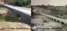 PICTURES: ED  Officially Opens Small Karanda Bridge. Draws Zim Twitter Ire