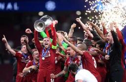 PICTURES: "Everyone Is Happy Now", Salah Speaks As Liverpool Beat Tottenham To Win The UEFA Champions League