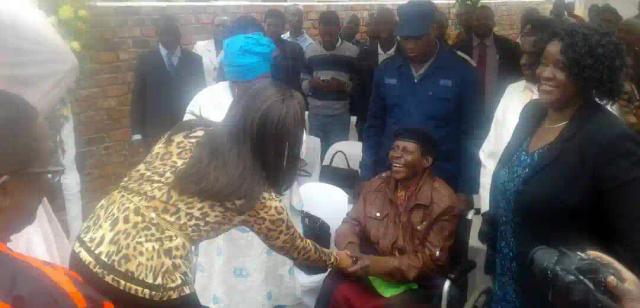 Pictures: Grace Mugabe hands over house to Cde Chinx