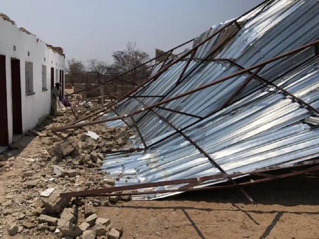 PICTURES: Heavy Winds Blow Clinic Roof Away
