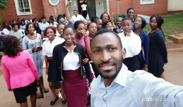 PICTURES: Man Mobilises Resources, Facilitate Online Nursing Application Process & Mock Interviews For Young People From Matabeleland