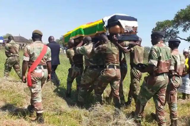 PICTURES: National Hero, Callistus Ndlovu' Body In Sanzukwi, Mangwe