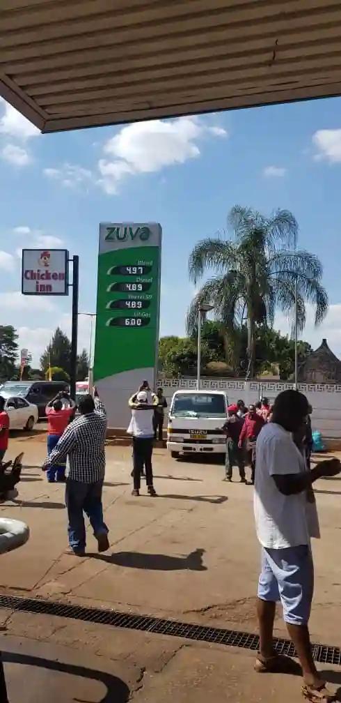 Pictures: Service Stations Already Selling Fuel At New Prices