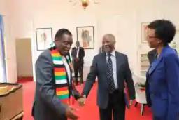 PICTURES: Thabo Mbeki Meets ED At State House
