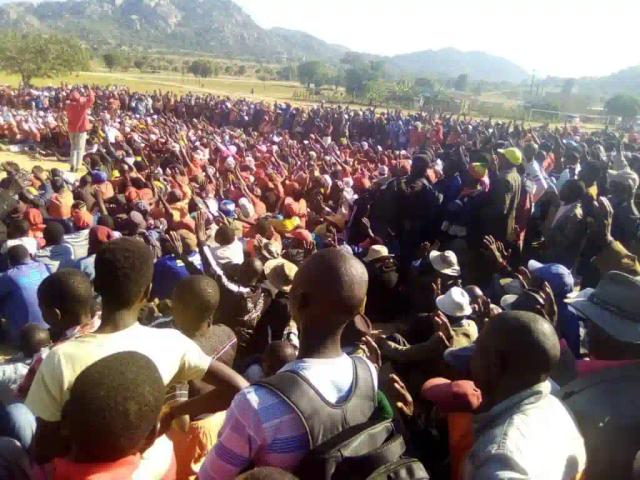 PICTURES: Thousands Attend MDC Rally In Bikita East Ahead Of By-Election