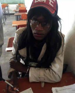 Pictures: Tutor caught dressed like a woman writing Zimsec exam for student