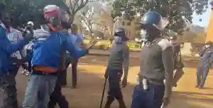 Police Clash With MDC-A Protesters Demanding Sikhala's Release